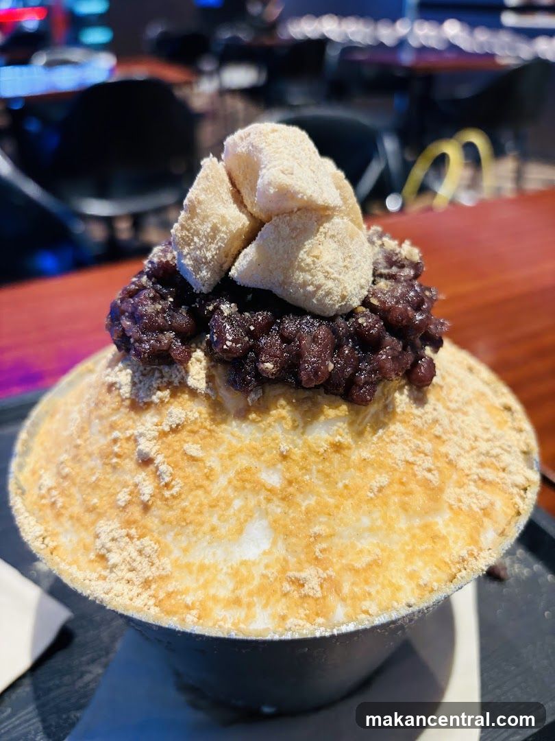 Bibimbap-style dessert