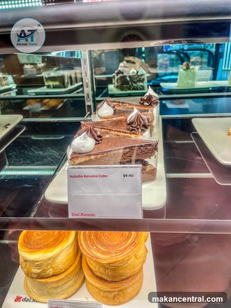 Display Case with Pastries