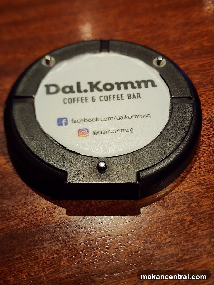 Dal.Komm Coffee & Coffee Bar coaster