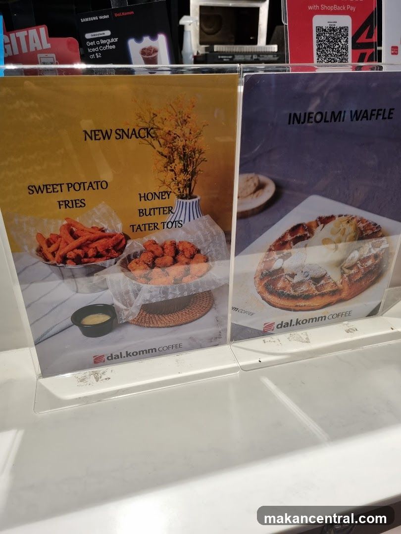 dal.komm COFFEE promotional display