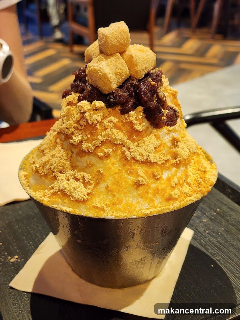 Bibimbap-style dessert