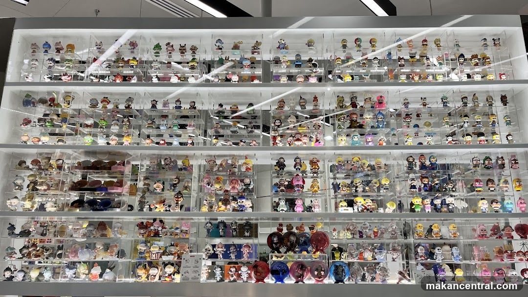 Display Wall of Collectibles