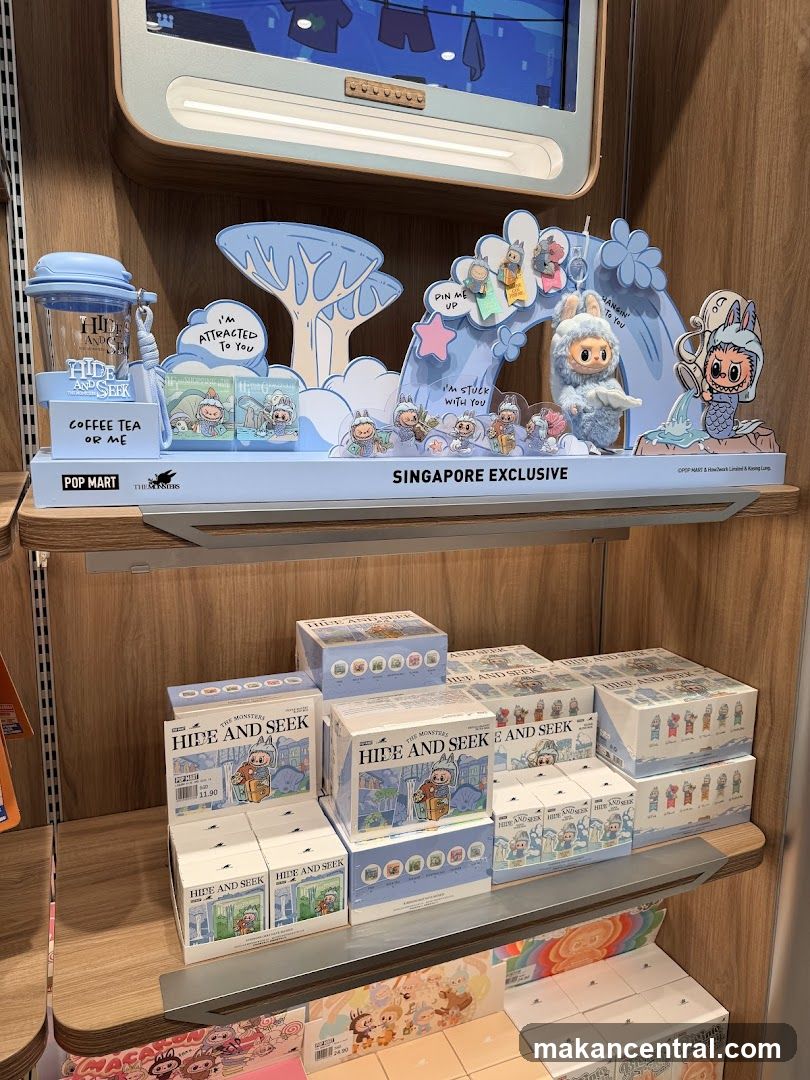 POP MART Singapore Exclusive Display