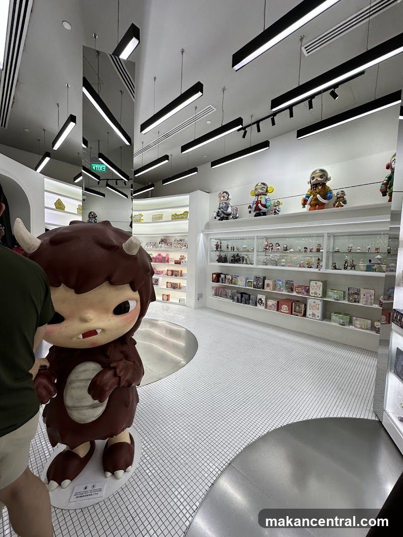 Interior of a toy store