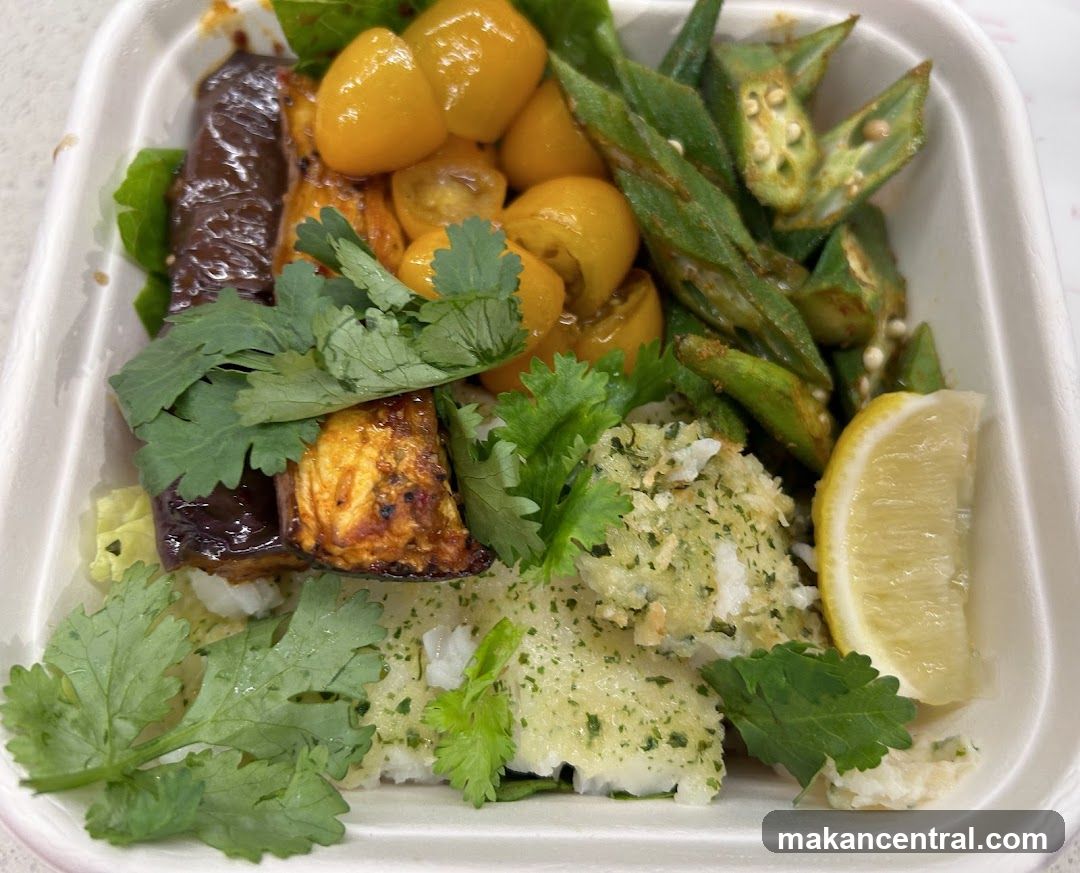 Food in a container