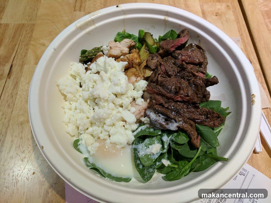 Food Bowl on Wooden Table