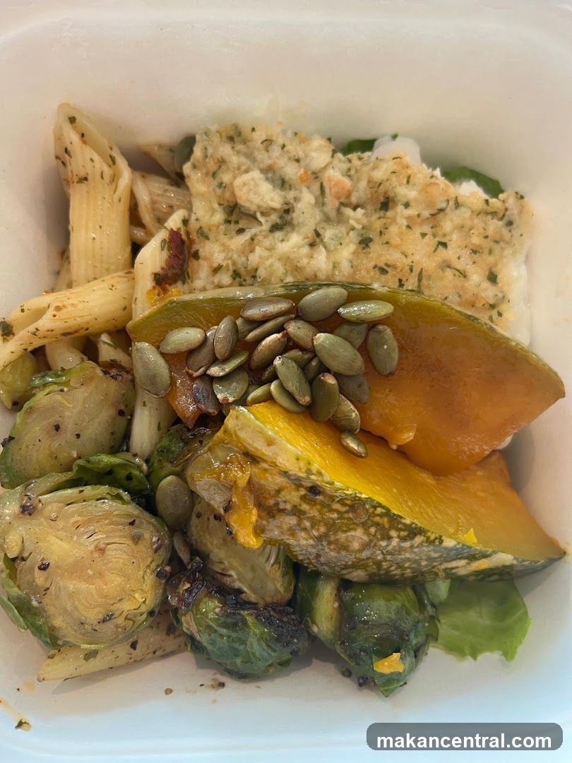 Food in container