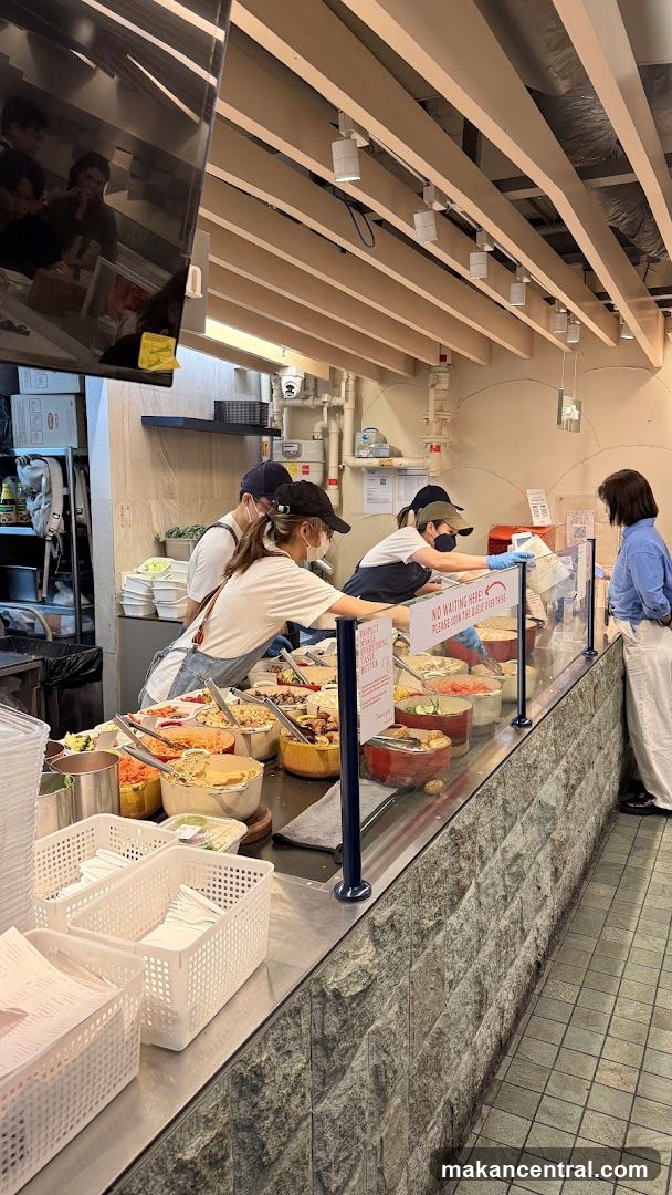 Food Service Counter Interior