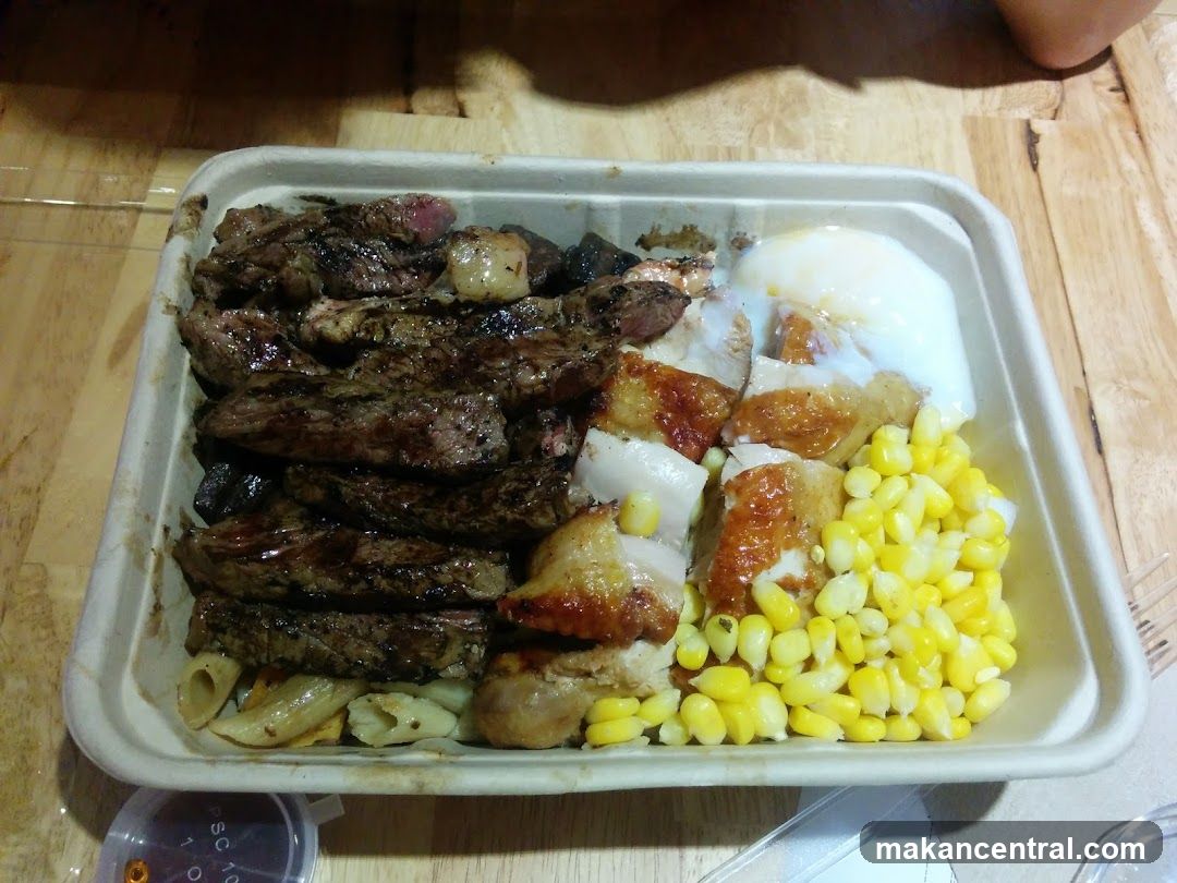 Food in container