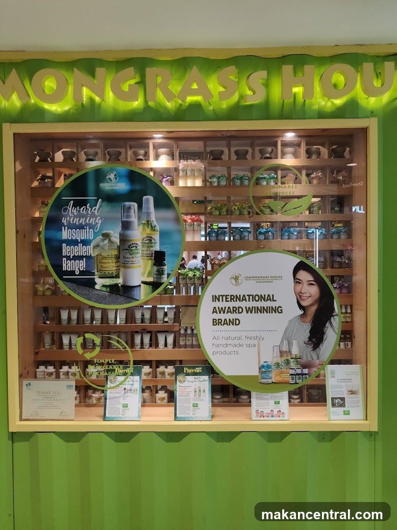 Lemongrass House Storefront Display