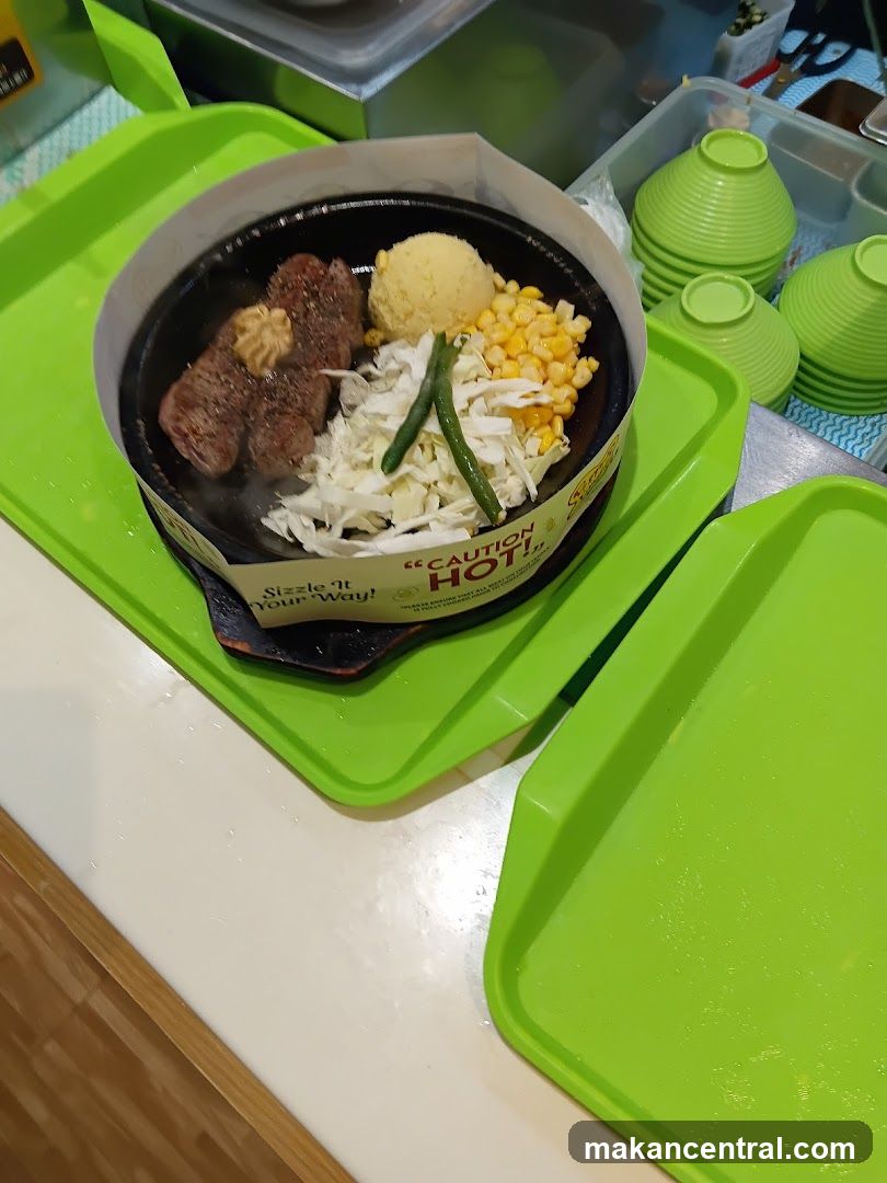 Food Item on Tray