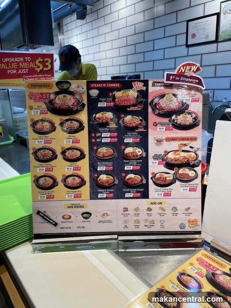 Restaurant Menu Board
