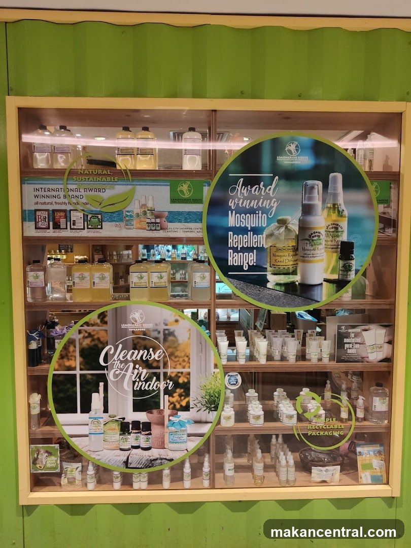 Lemongrass House Storefront Display
