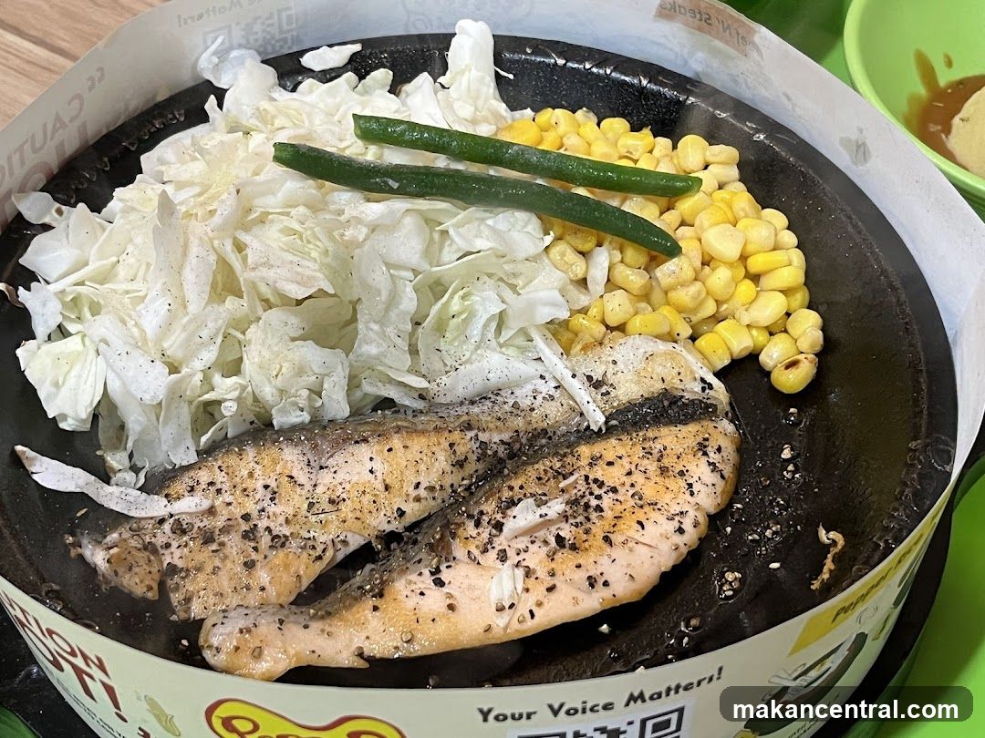 Food Item in Serving Bowl