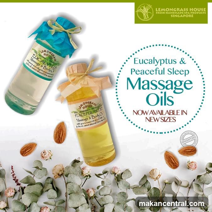 Lemongrass House Eucalyptus & Peaceful Sleep Massage Oils Advertisement