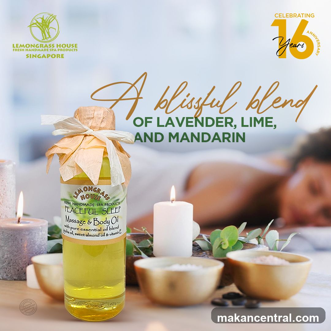 Lemongrass House Spa Product Advertisement