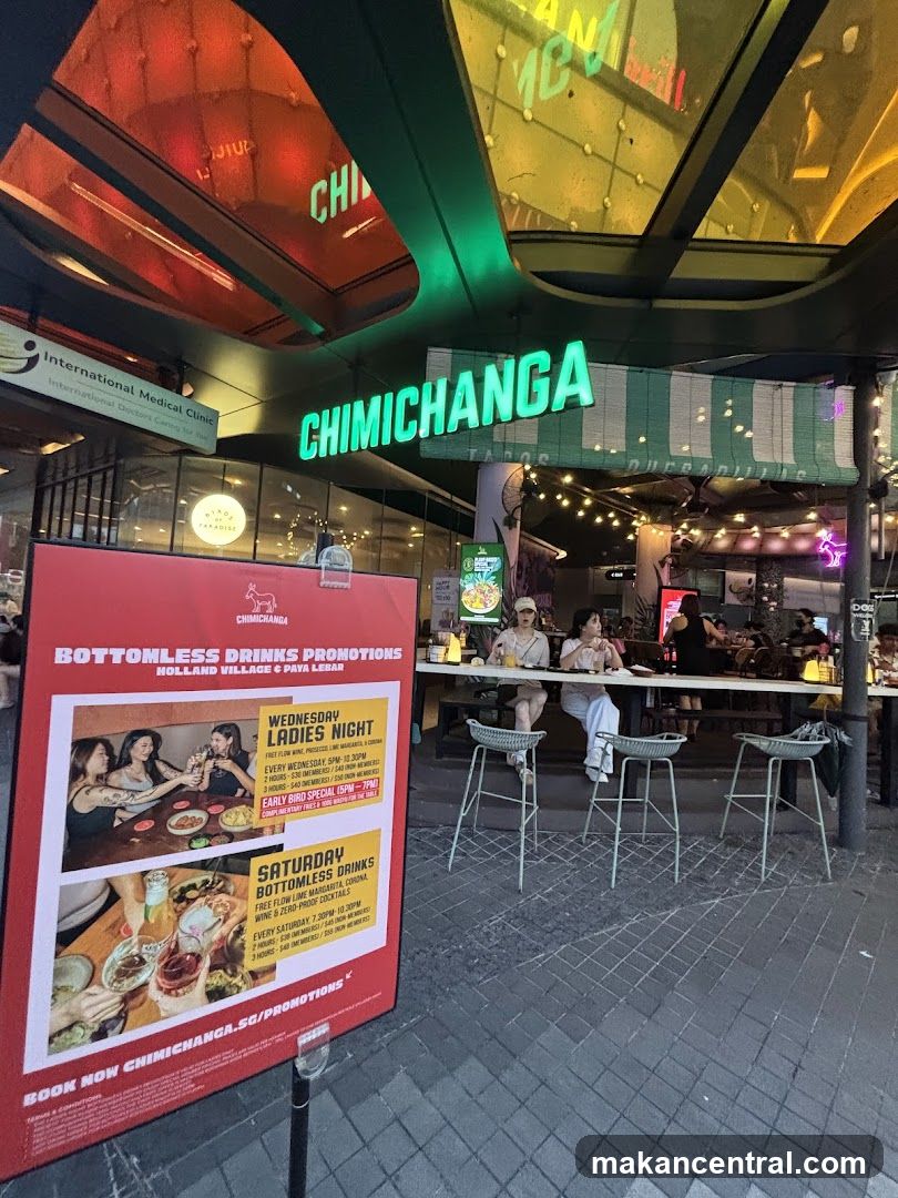 Chimichanga storefront exterior