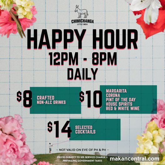 Happy Hour Promotion Poster