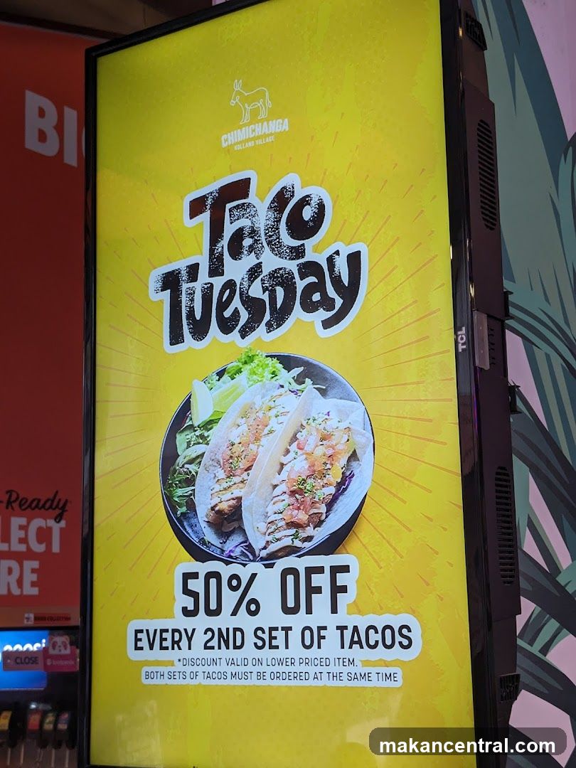 Taco Tuesday Promotion Ad