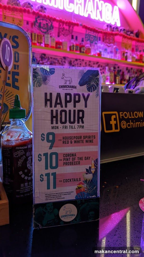 Chimichanga Bar Interior
