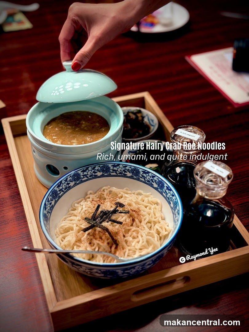 Signature Hairy Crab Roe Noodles