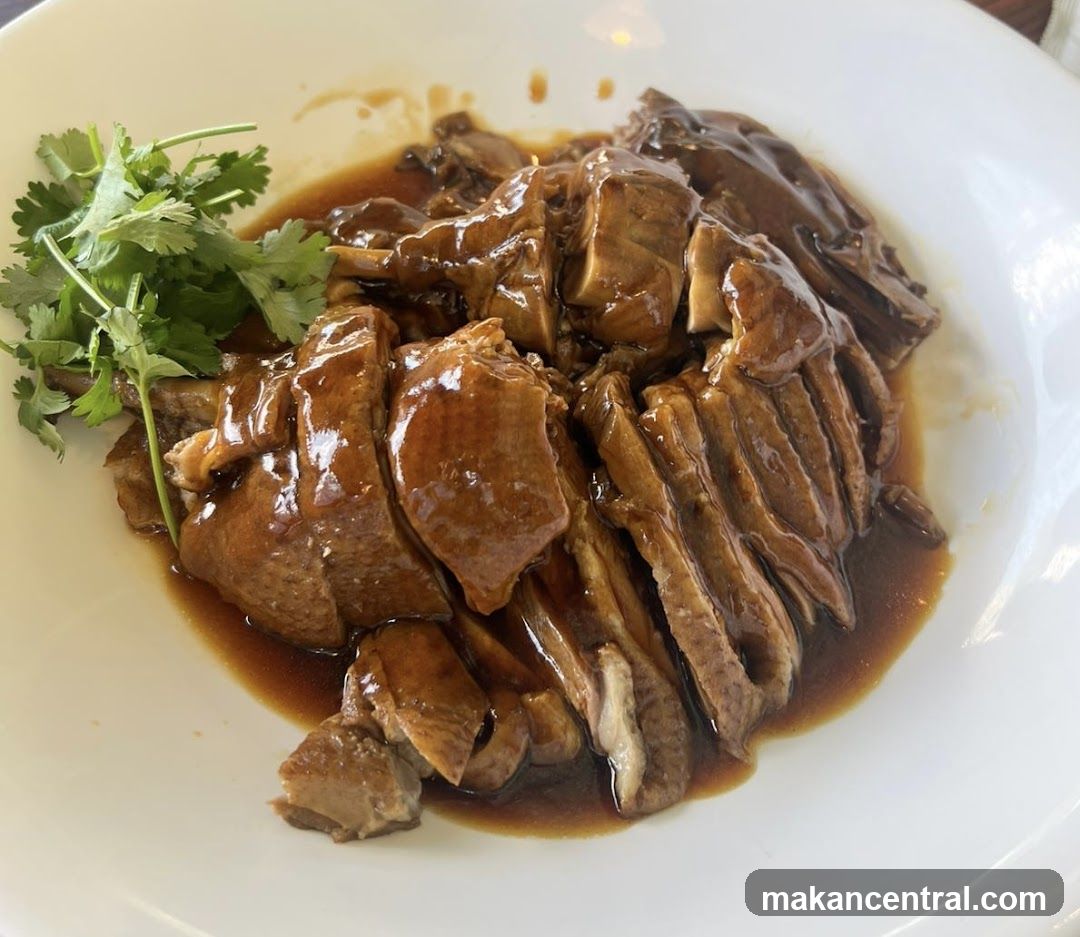 Dish of Braised Duck