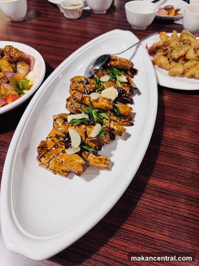 Dining Table with Chinese Cuisine