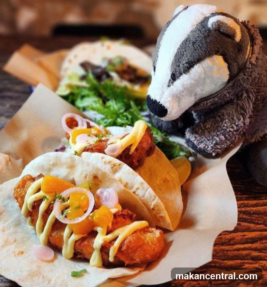 Tacos with plush toy