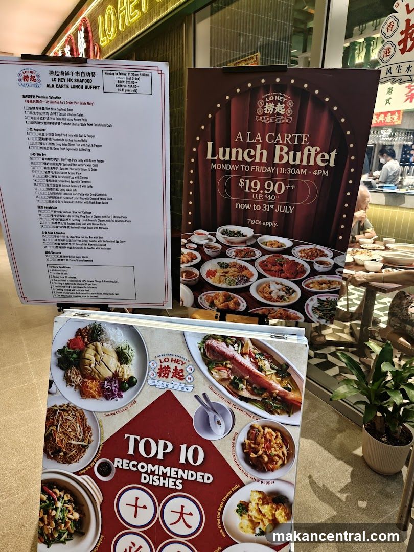 Restaurant Interior Promotional Displays
