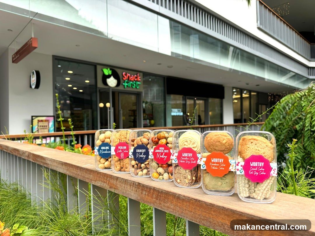 Snack First storefront display
