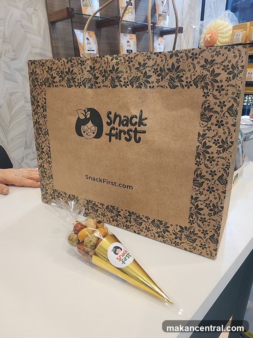 Snack First branded merchandise