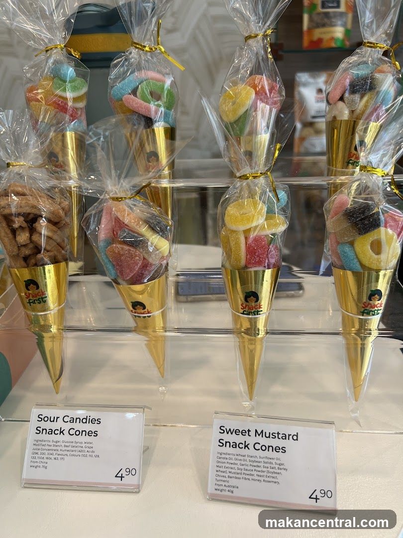 Snack Cones Display