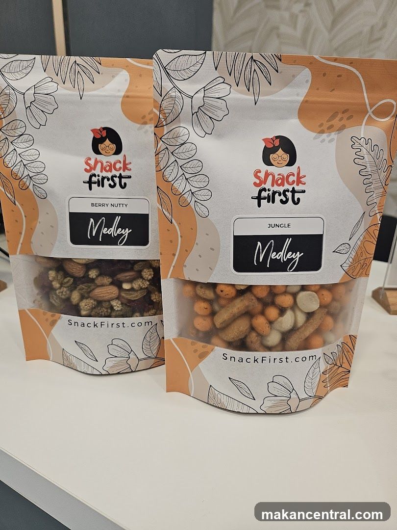 Snack First Product Packaging
