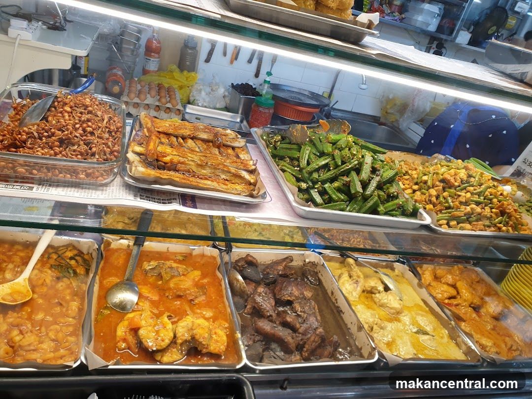 Food stall display