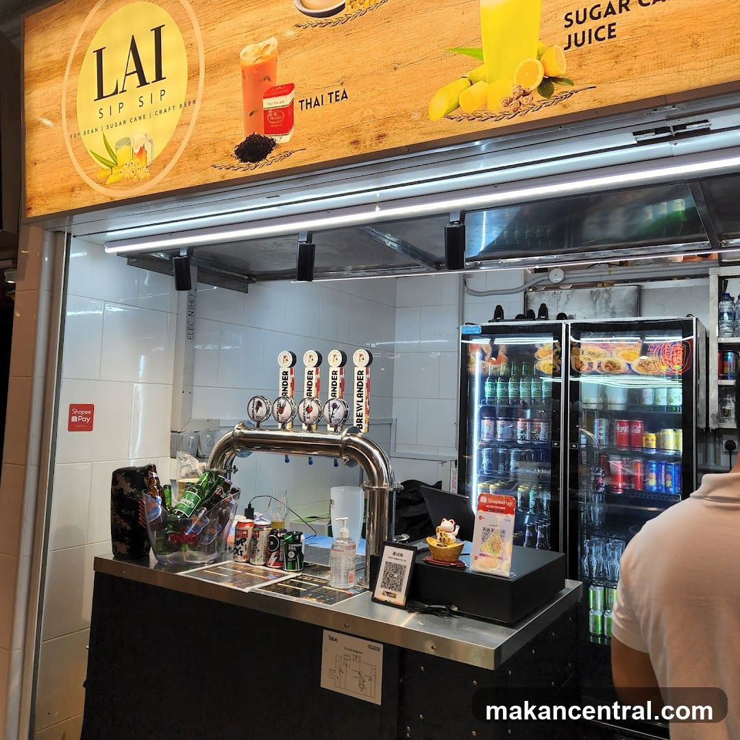LAI Sip Sip Shopfront Interior View