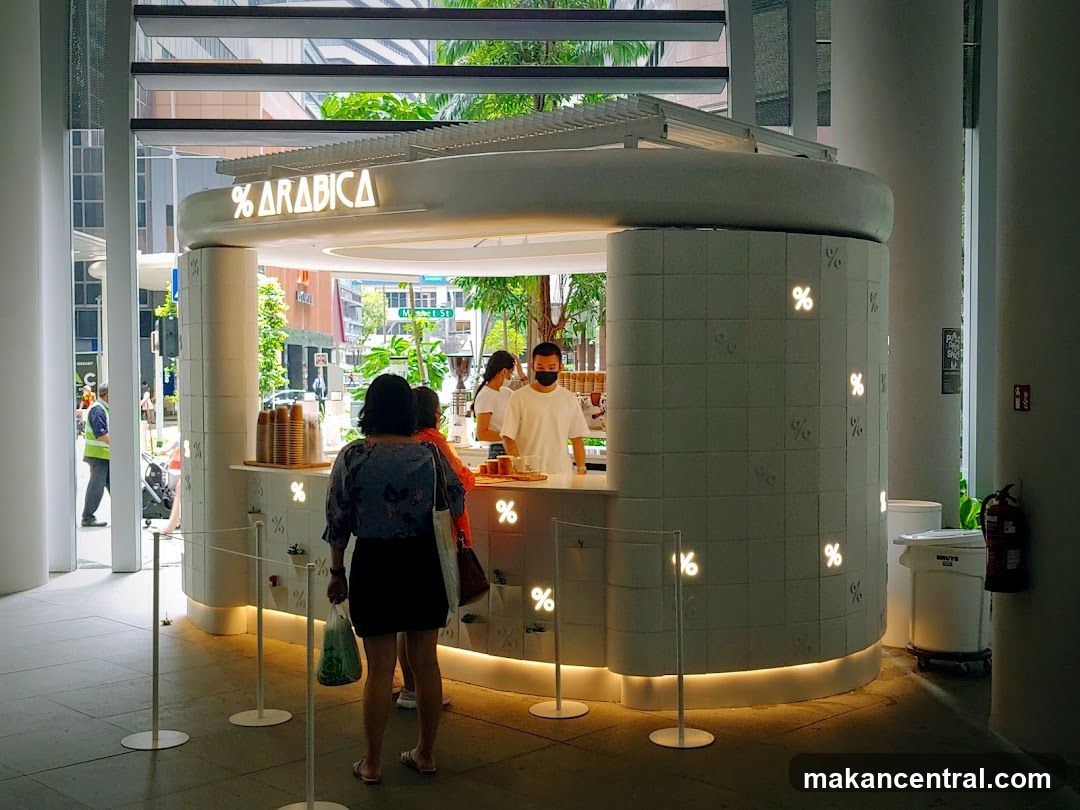 % Arabica Singapore CapitaSpring