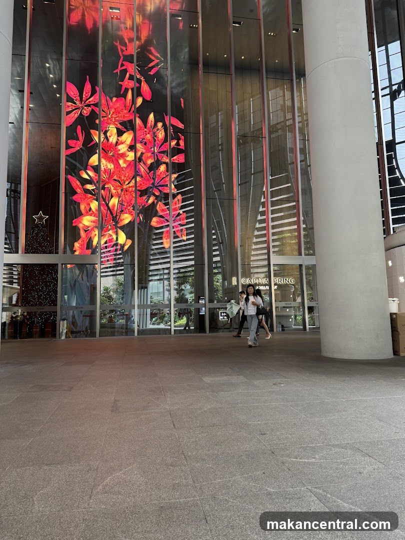 CapitaSpring Building Entrance