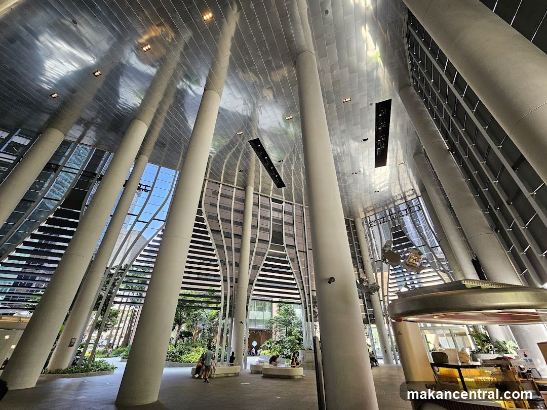 Interior of a modern atrium
