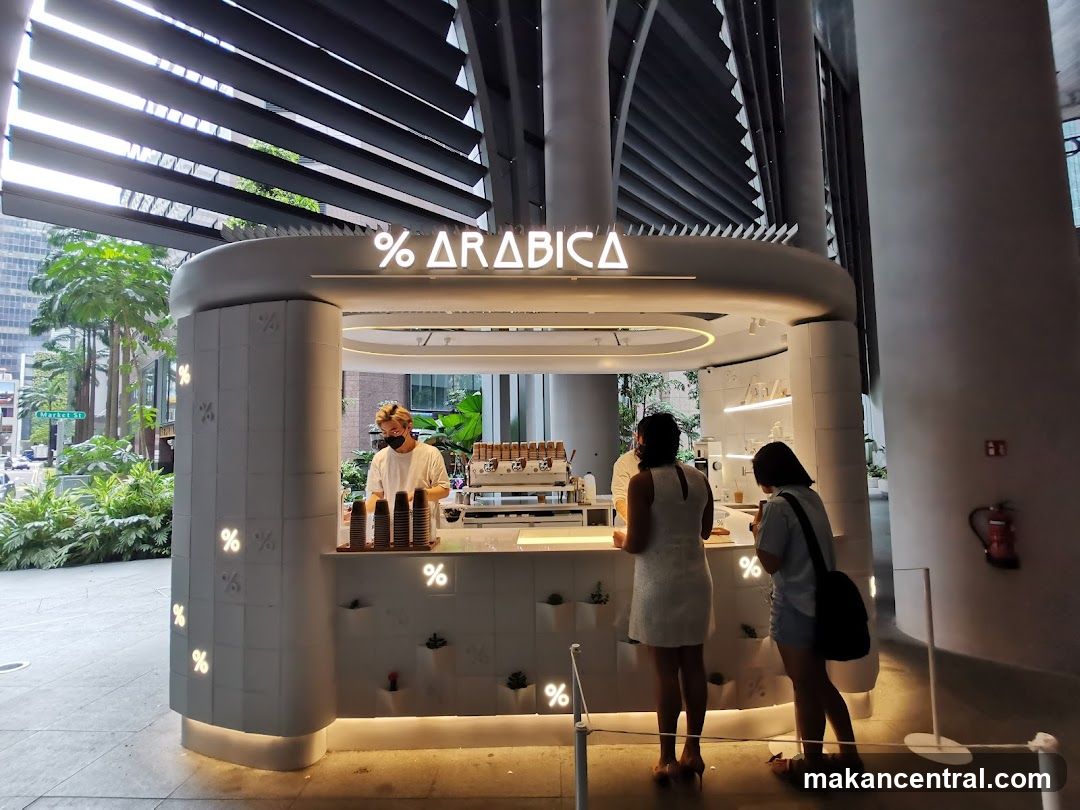 % Arabica Singapore CapitaSpring
