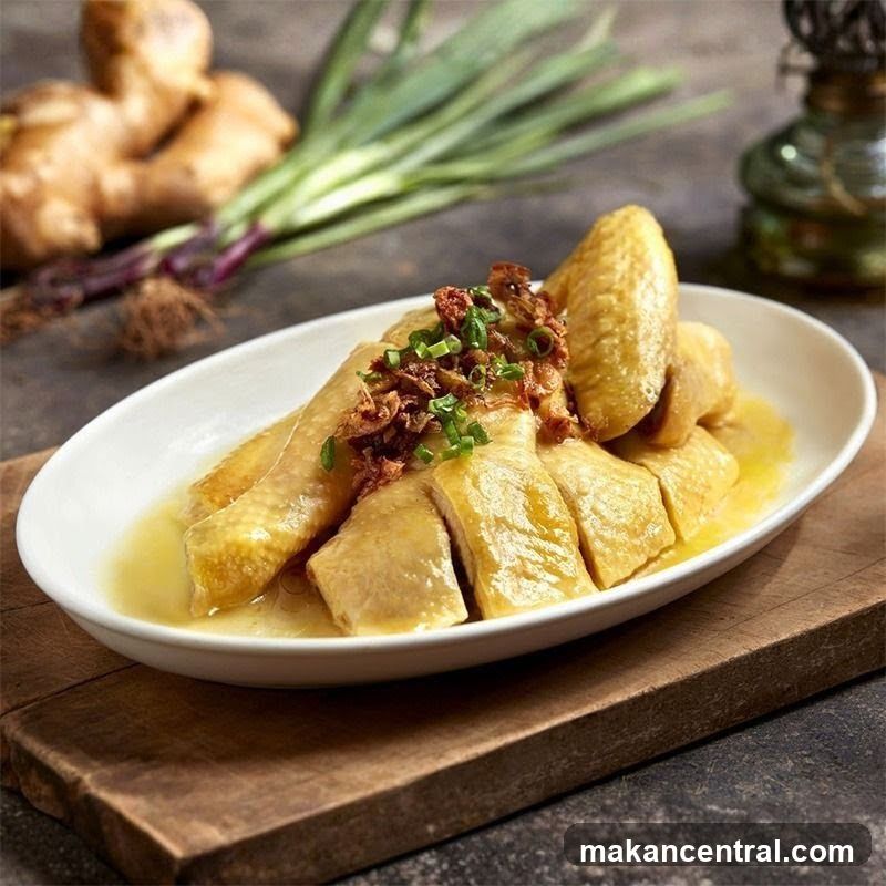 Chicken Dish with Garnish