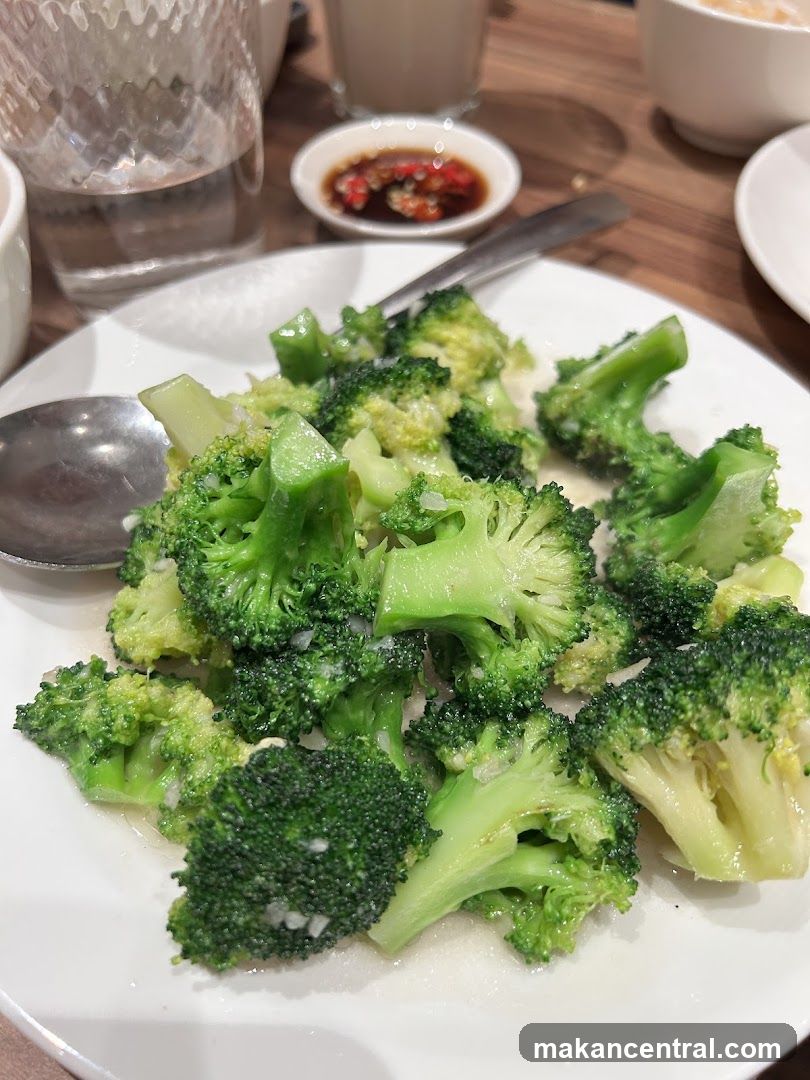 Plate of Broccoli