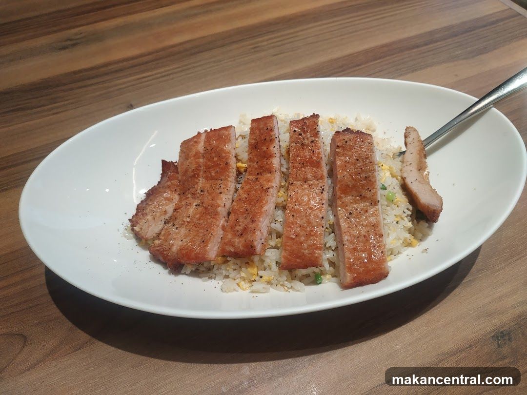 Fried Rice with Pork Slices