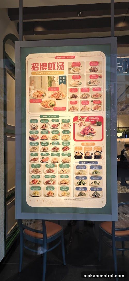 Restaurant Menu Board