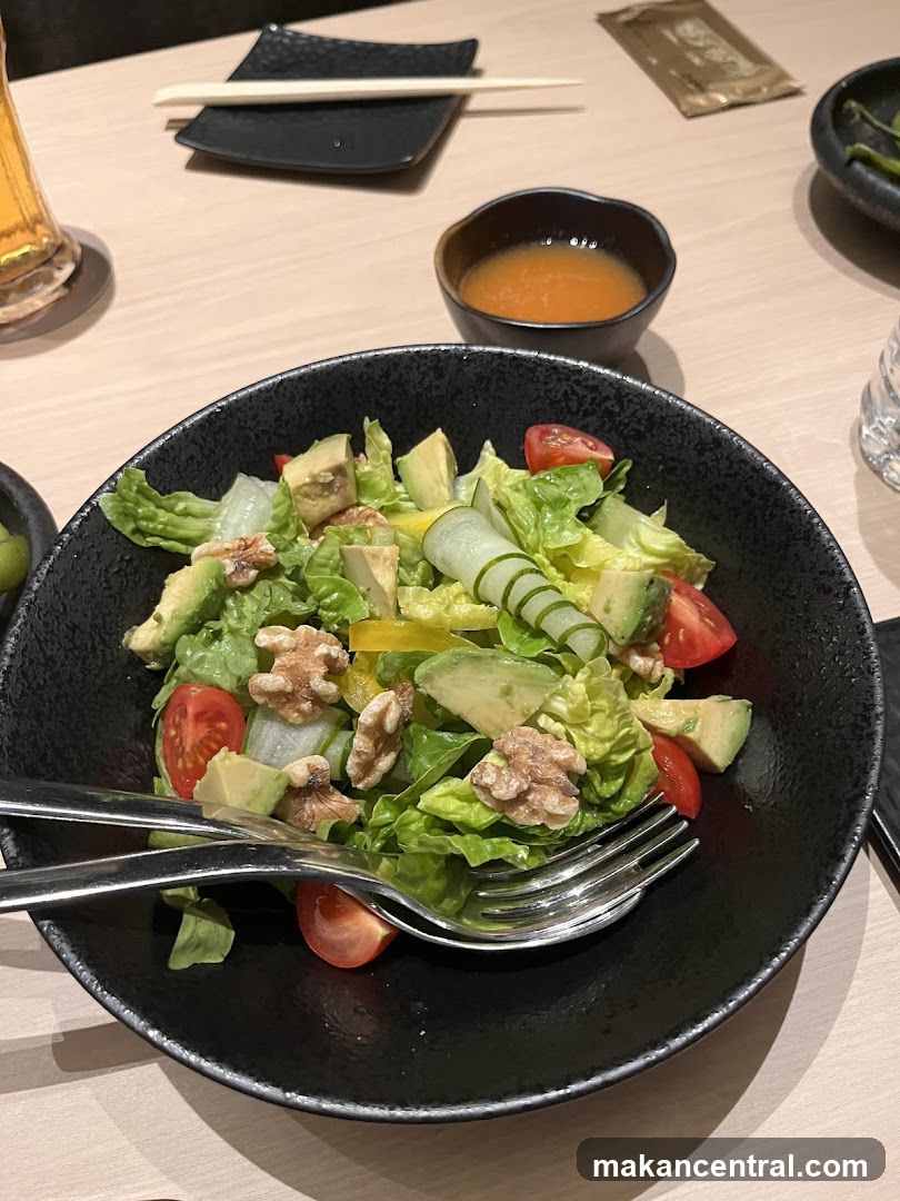 Salad on Table