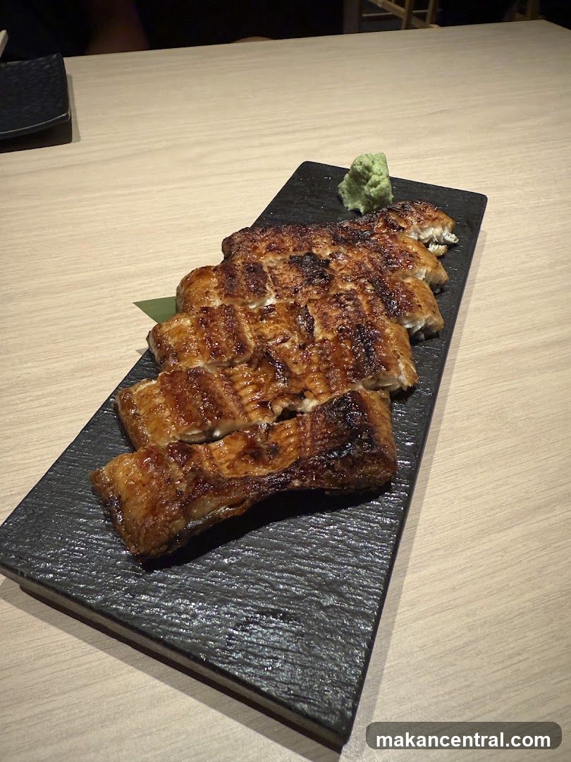 Grilled Eel Dish