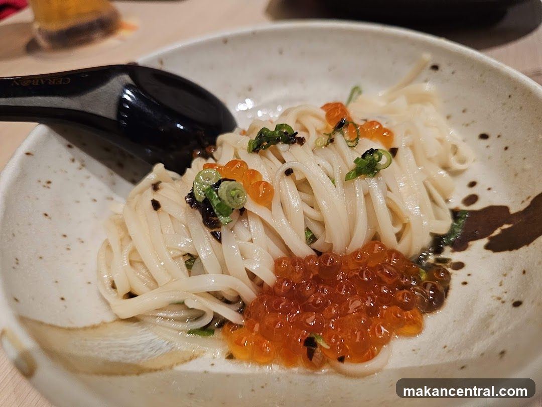 Noodle Dish with Caviar