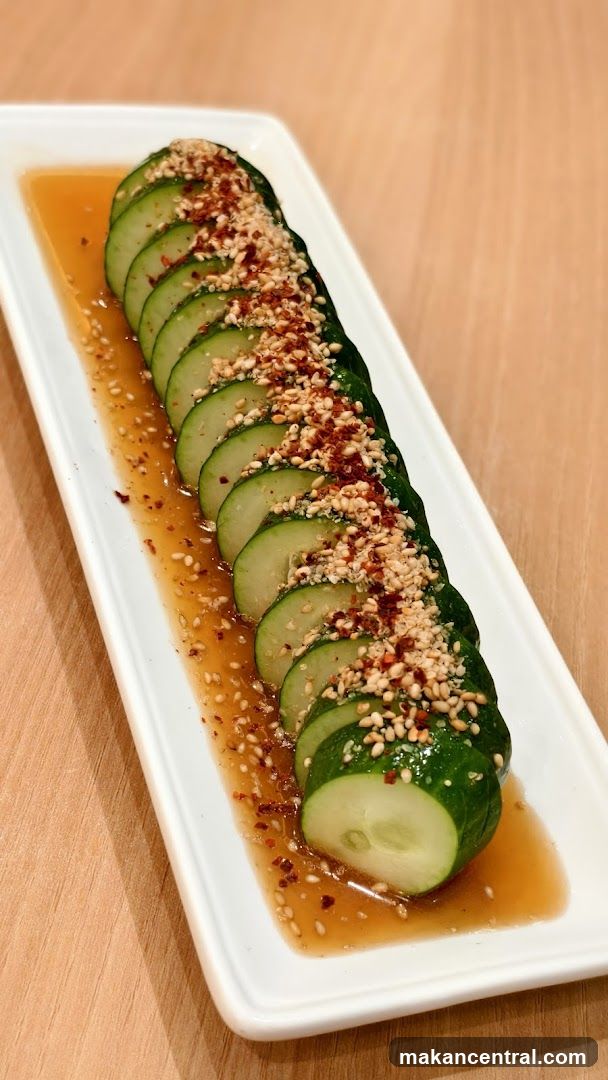 Cucumber Dish