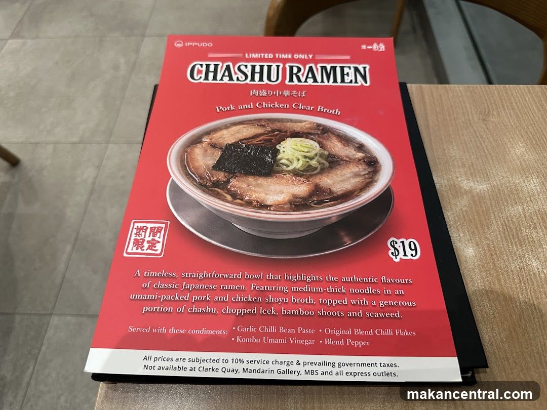 Promotional Poster for Chashu Ramen