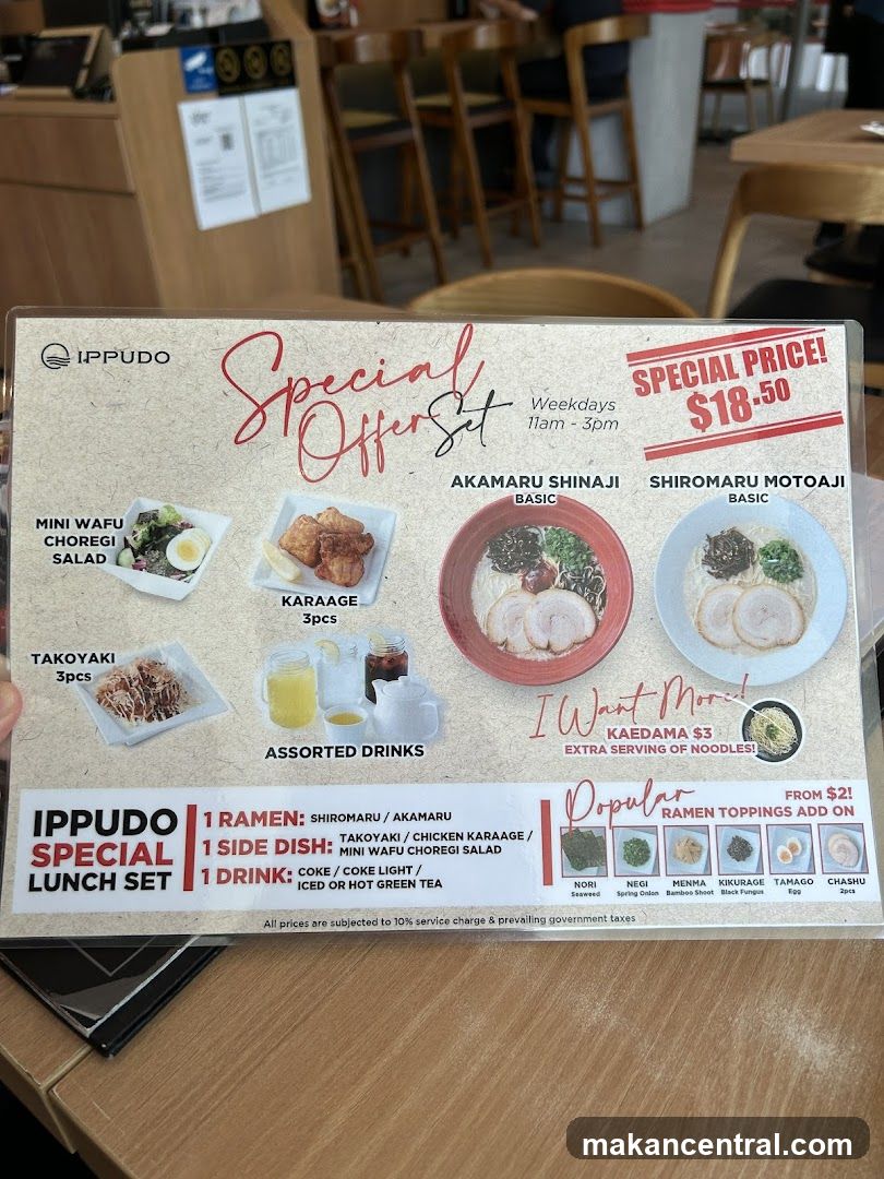 Ippudo Special Offer Set