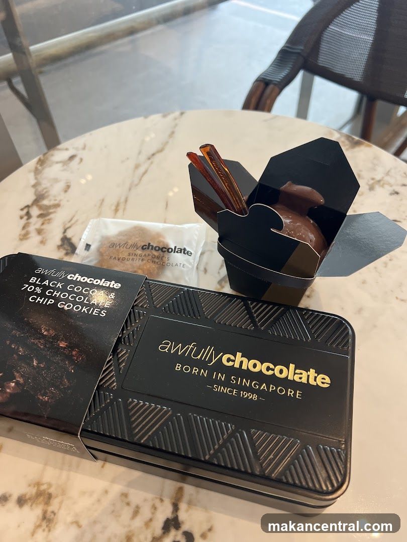 Awfully Chocolate Product Display